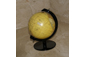 Globo con base metallica nera soprammobile mappamondo